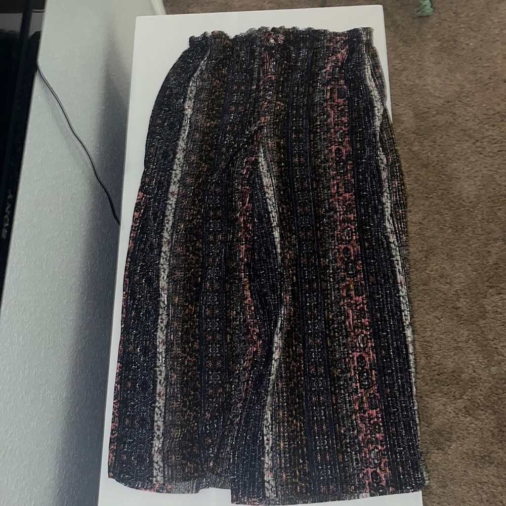 art class multicolored pants in a child's extra-large
